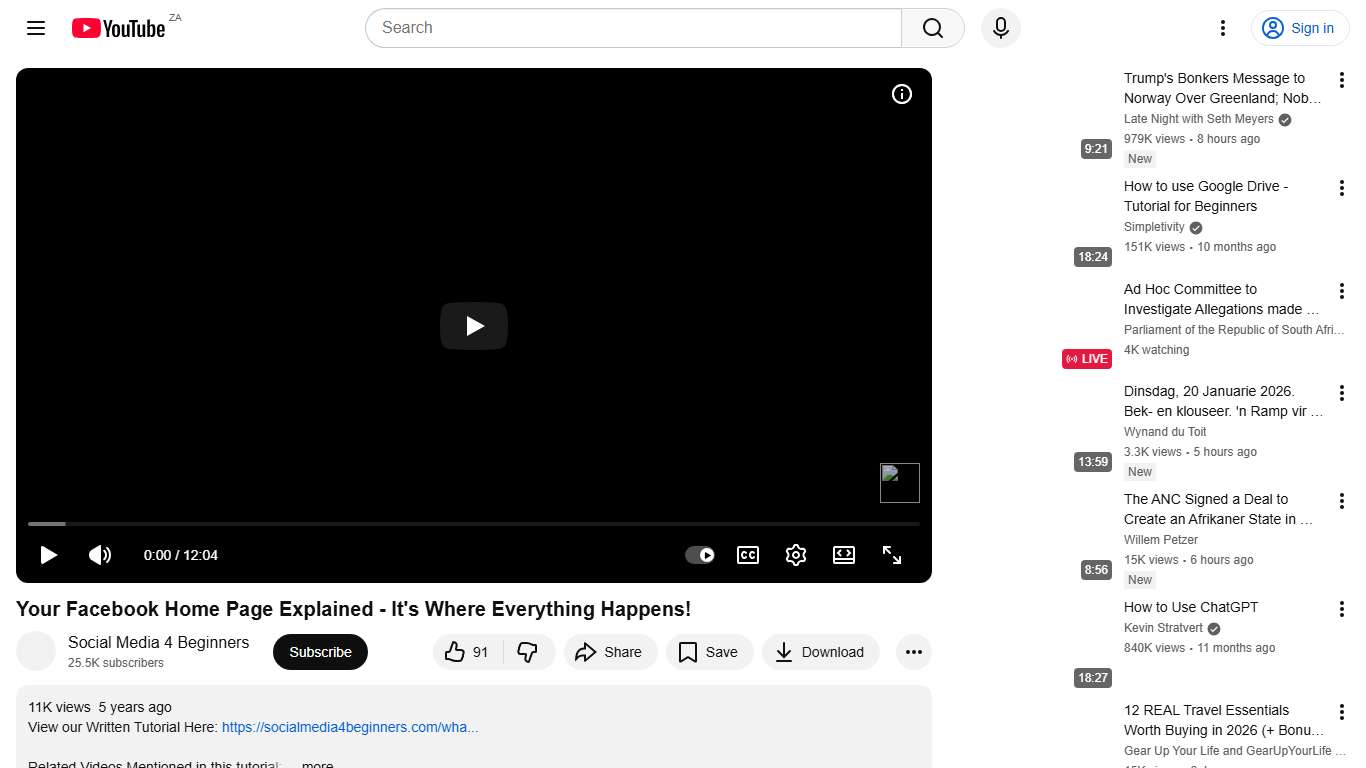 Your Facebook Home Page Explained - It's Where Everything Happens! - YouTube
